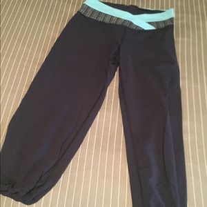 Lululemon capris workout pants